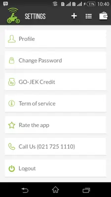 Gojek android App screenshot 2