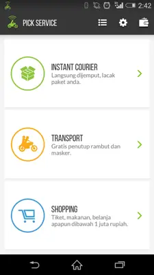 Gojek android App screenshot 5